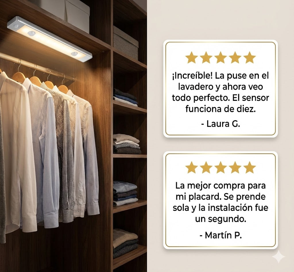 Barra Led con Sensor de Movimiento